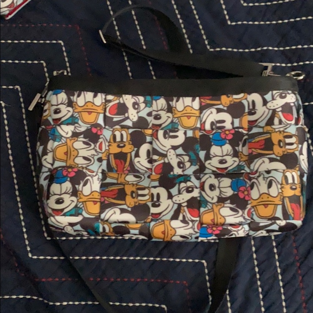 Disney Harvey’s Faces purse and boyfriend wallet